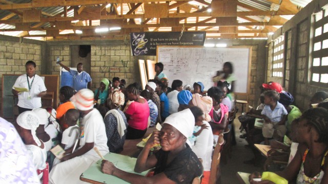 Mobile clinic at Sakala 1