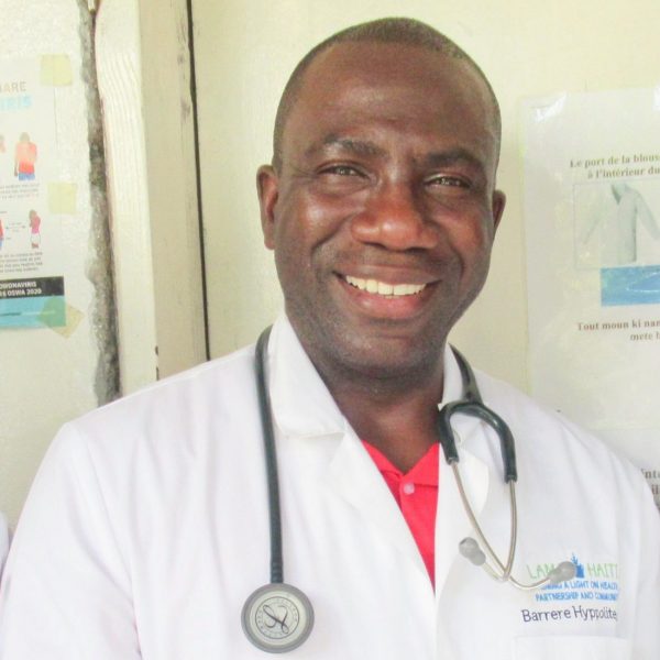 Barrère Hyppolite, In-Country Medical Director
