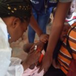 Vaccination clinic in Cite Soleil