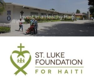 St Luke logo and pediatric hospital