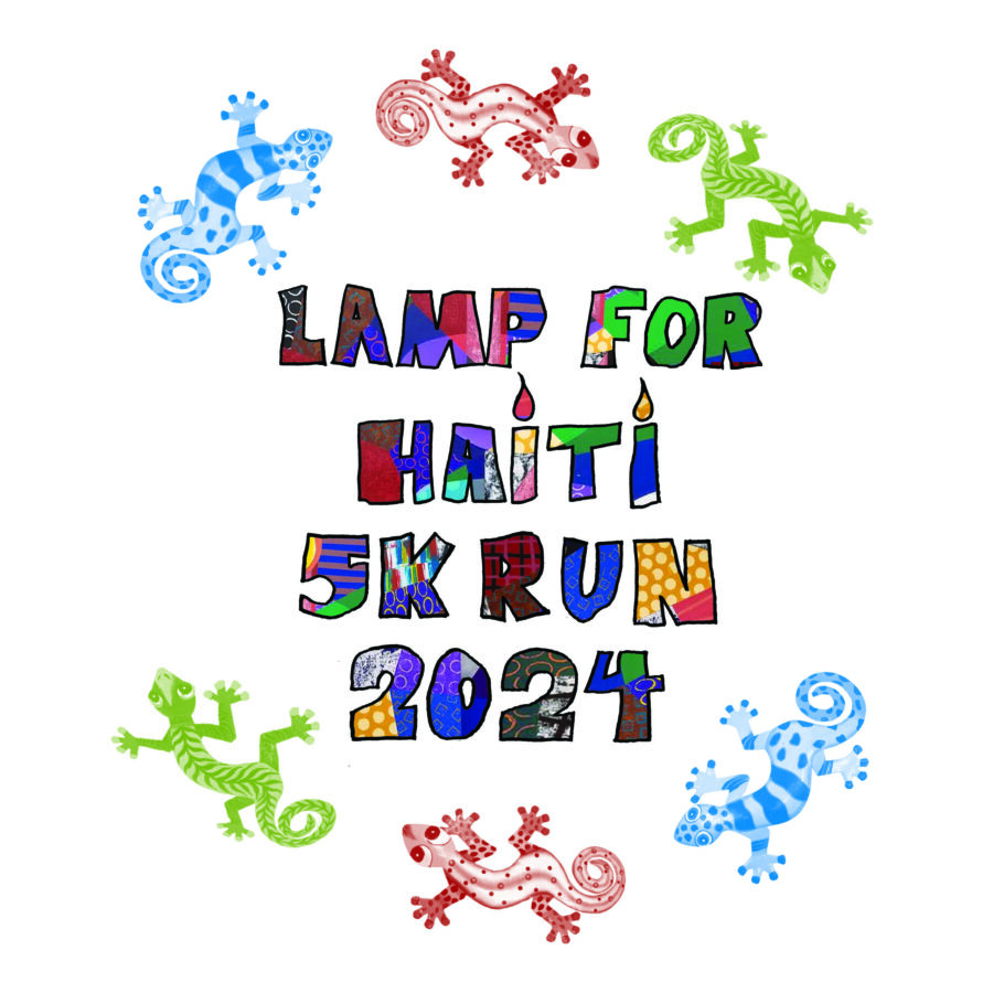 T-shirt graphic - Lamp Run