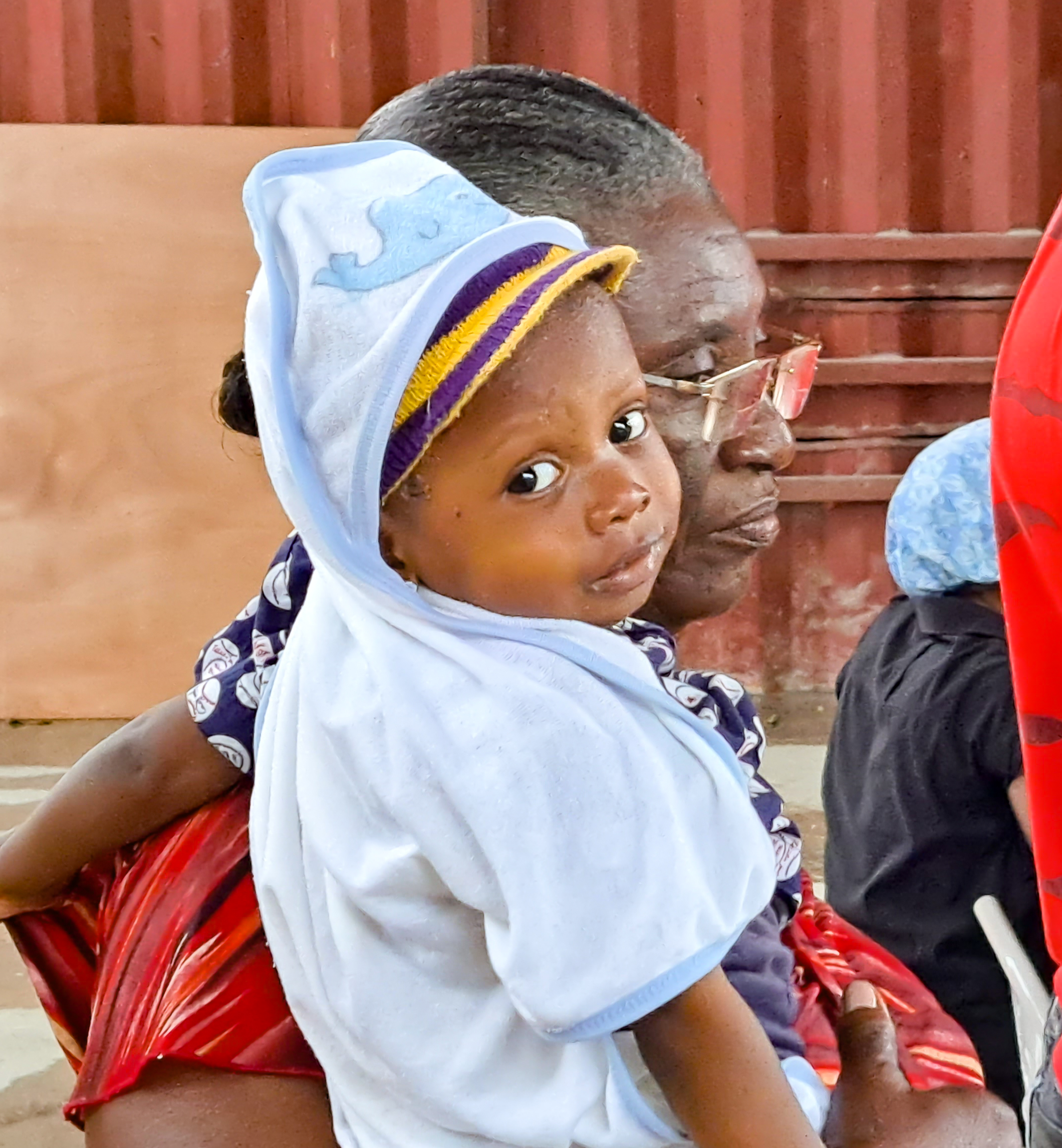 Grandmother and child