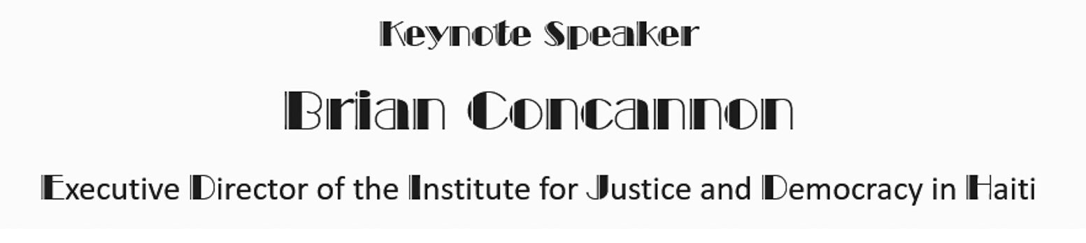 Keynote Speaker: Brian Concannon